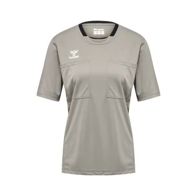 Abbildung von Hummel Chevron Tshirt print, Damen, Größe: 44, Steeple gray