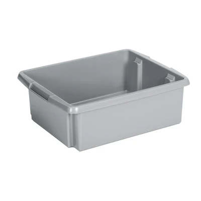 Abbildung von SUNWARE Nesta Box (Ohne Deckel) 17 Liter 45,5 x 36 14,5cm grau