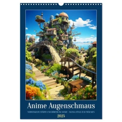 Abbildung von Anime Augenschmaus (Wandkalender 2025 DIN A3 hoch), CALVENDO Monatskalender