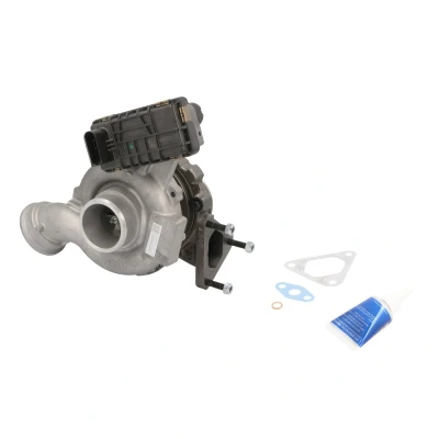 Abbildung von ELSTOCK 91 1888 Turbolader Abgasturbolader, elektrisch geregeltes Stellelement (Aktuator) mit Dichtungen MERCEDES BENZ: Sprinter 3.5 T Kastenwagen