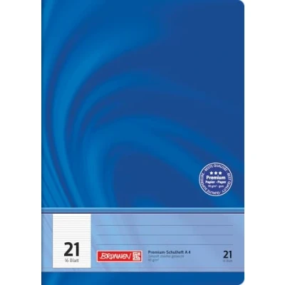 Abbildung von Brunnen Premium Schulheft A4 Young Vivendi Lineatur 21 16 Blatt FSC