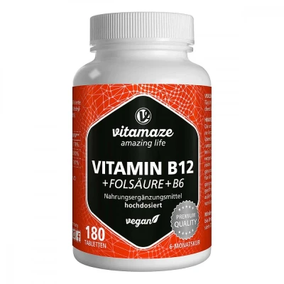 Abbildung von Vispura VITAMIN B12 1.000 μg hochdos.+B9+B6 vegan