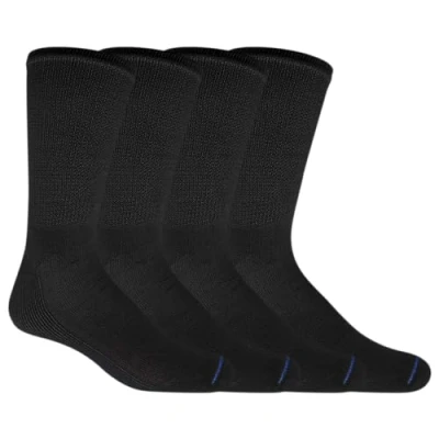 Abbildung von Dr. Scholl&#039;s Herren Diabetes &amp; Circulator 6 Pair Packs Non Binding Moisture Management Lässige Socken, Schwarz Crew (4 Paar), 47 49 EU (4er