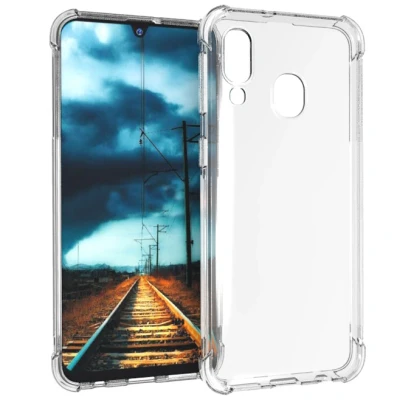 Abbildung von Samsung Galaxy A40 Hülle Silikon iMoshion Soft Case/Backcover Handyhülle Transparent