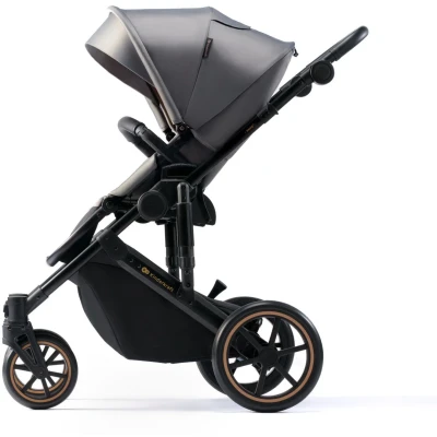 Abbildung von Kinderkraft Prime 2 in 1 Kombikinderwagen, Shadow Grey, Kinderwagen,