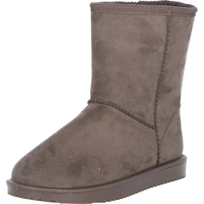 Abbildung von HKM 11126 Allwetterstiefel Davos, Wildlederoptik, Warmes Teddyfutter, Taupe, 41