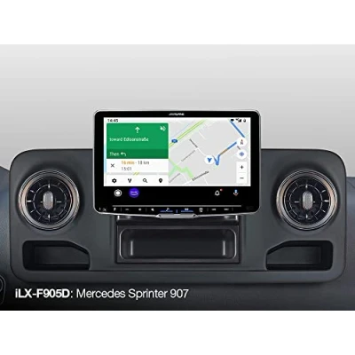 Abbildung von Alpine iLX F905S907 kompatibel mit Mercedes Sprinter W907 ab Baujahr 2018