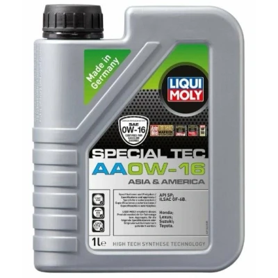 Abbildung von Liqui Moly Special Tec AA 0W 16 5l Motoröl 21328 TOYOTA: Yaris III Schrägheck, C HR, Corolla XII Kombi, SUZUKI: SWIFT 5, Ignis