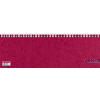 Abbildung von 20 x Glocken Querkalender 29,7x10cm 1 Woche auf Seite rot Kalendariu