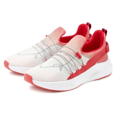Abbildung von John Devin Sneaker, Schnürhalbschuhe,Freizeitschuhe mit modischem Farbverlauf VEGAN