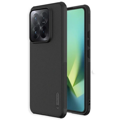 Abbildung von Xiaomi 14 Pro Hülle Kunststoff Nillkin Hard Case/Backcover Handyhülle Schwarz