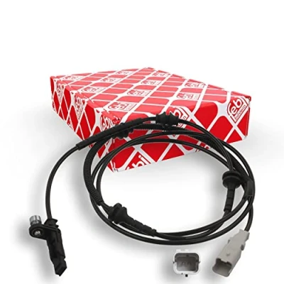 Abbildung von FEBI BILSTEIN 36949 ABS Sensor Hinterachse links, rechts mit Schraube 1800 weiß PEUGEOT: 407 SW, Coupe, Limousine