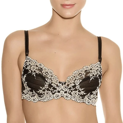 Abbildung von Wacoal BH Embrace Lace Underwire Bra Schwarz B 75 Damen