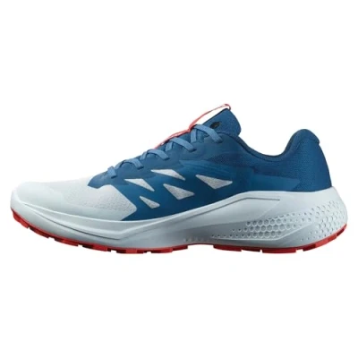 Abbildung von Salomon Alphaglide Laufschuh Trail, Herren, Größe: 48, Ballad blue/dark blue/fiery red Schuhe