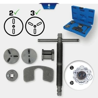 Abbildung von Dreh /Rückstellwerkzeugsatz, Bremssattelkolben KS TOOLS BT701150