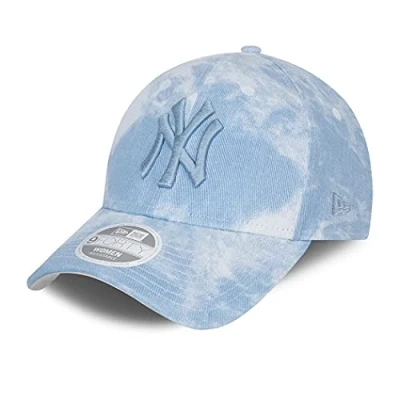 Abbildung von New Era York Yankees MLB Cap Basecap Kappe Baseball Damen Frau Denim blau One Size