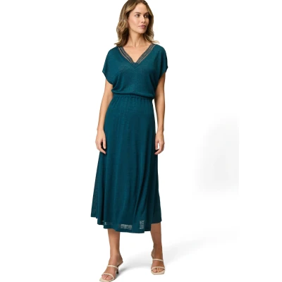 Abbildung von zero MIT RÜCKENAUSSCHNITT Jerseykleid, Damen, Größe: 34, Reflecting pond