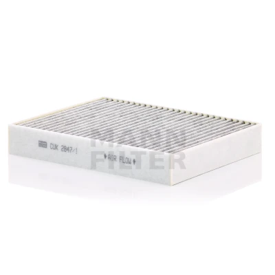 Abbildung von MANN FILTER CUK 2847/1 Innenraumfilter Aktivkohlefilter 278 219 41 VOLKSWAGEN: Touareg II, PORSCHE: Cayenne
