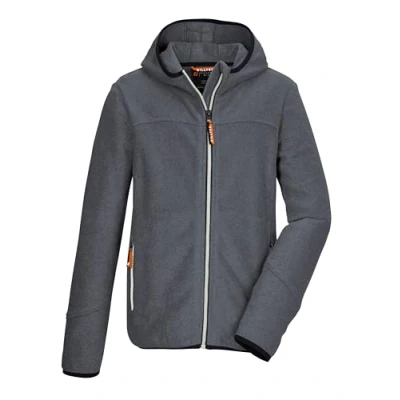 Abbildung von killtec Jungen Strickfleecejacke/Fleecejacke mit Kapuze KOW 364 BYS KNTFLC JCKT, dunkelnavy, 128, 42157 000