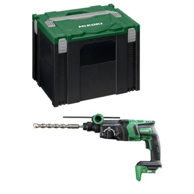 Abbildung von Hikoki DH36DPE W2Z, SDS Plus, Schwarz, Grün, Bürstenlos, 2,8 cm, 4300 RPM, 3,2 J