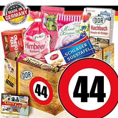 Abbildung von Geburtstag Mama/Süssigkeiten Geschenk/DDR Geschenk Box/Geburtstag 44