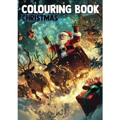 Abbildung von Inspira Colour Colouring Book Malbuch Christmas: Weihnachtsmalbuch für Kinder und Erwachsene 30 zauberhafte Wintermotive Ein liebevolles Geschenk zur Weihnachten