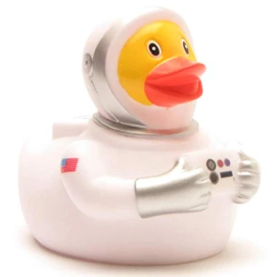 Abbildung von Duckshop I Astronaut Badeente Quietscheentchen L: 11 cm