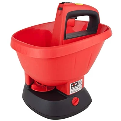 Abbildung von Grafner Handstreuer Universalstreuer Streusalz Dünger und Saat Streuer DS10824, 200,00 cm Arbeitsbreite, 2,70 l Füllmenge, Automatischer Manueller Modus