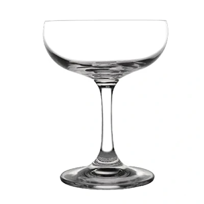 Abbildung von Olympia Bar Collection Champagneruntertassen, 200 ml, 125 x 95 mm, Kristall, für Tee und Kaffee, 6 Stück
