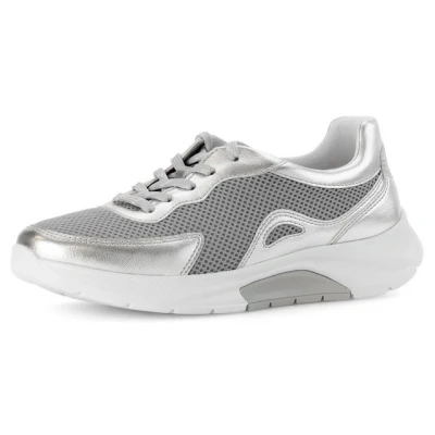 Abbildung von Gabor Sneaker low, Damen, Größe: 37, Silber Schuhe