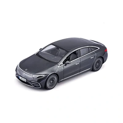 Abbildung von Maisto® Sammlerauto 1:27 Mercedes EQS, grau, Maßstab