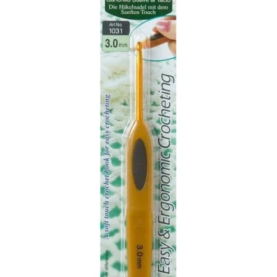 Abbildung von Clover Soft Touch haaknaald 3,0 mm