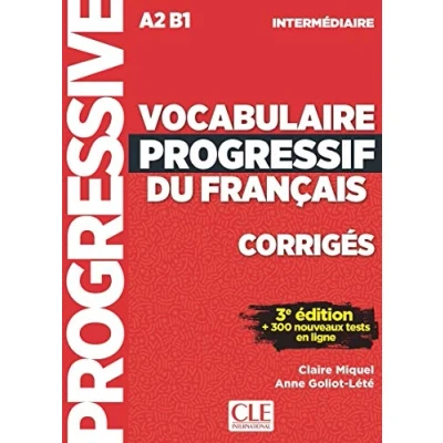 Abbildung von Vocabulaire progressif intermediare klucz 3ed A2 B1: Corriges intermed