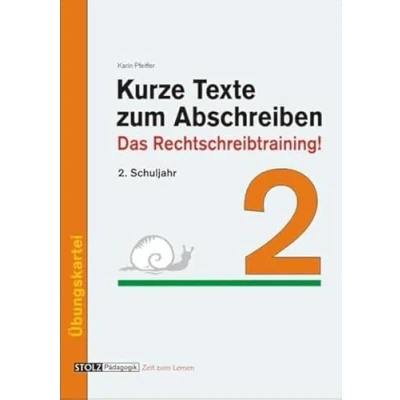 Abbildung von Kurze Texte zum Abschreiben: Das Rechtschreibtraining! 2. Schuljahr: Rechtschreibtraining!. Schuljahr. Übungskartei. Kopiervorlagen