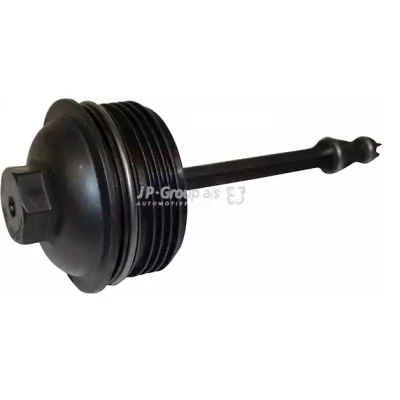 Abbildung von JP GROUP 1118550400 Deckel, Ölfiltergehäuse VOLKSWAGEN: Passat B6 Variant, GOLF 6, Polo V Schrägheck, AUDI: A3 Sportback, TT Coupe