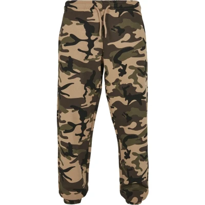 Abbildung von Urban Classics Basic CAMO Jogginghose, Herren, Größe: Small, Wood camouflage