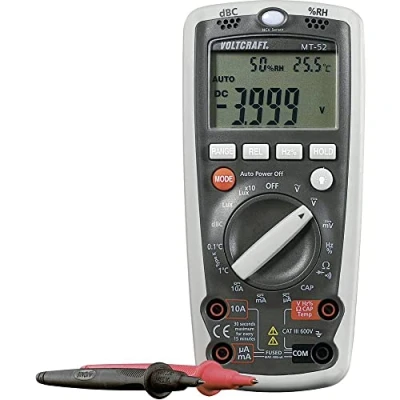 Abbildung von VOLTCRAFT Multimeter Multitester, Umwelt Messfunktion