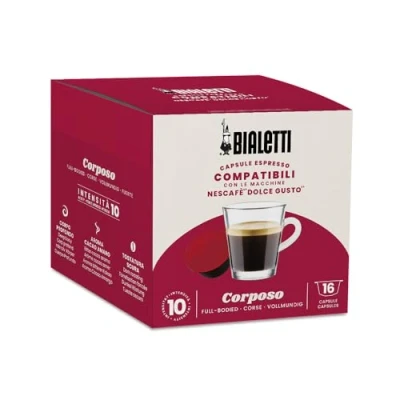 Abbildung von Bialetti Kaffee Dolce Gusto® kompatible Kapseln Corposo 16