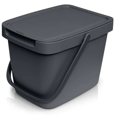 Abbildung von YourCasa Biomülleimer YourCasa® Küche 6L Komposteimer für alltäglichen Biomüll, Mit Wandhalterung