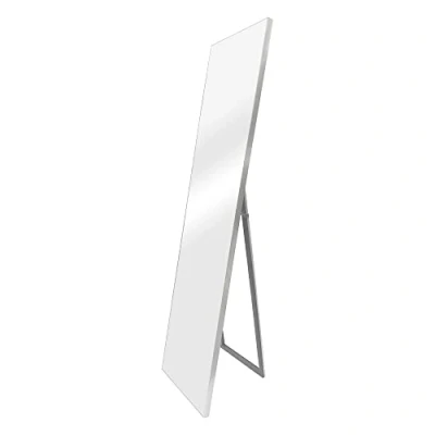 Abbildung von en.casa Standspiegel, »Barletta« Ganzkörperspiegel 150x35 cm Silber