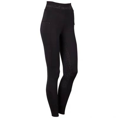 Abbildung von Harry&#039;s Horse Reitleggings Equitights Denici Cavalli Full Grip Schwarz