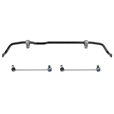 Abbildung von MEYLE 114 653 0005/HD Stabilisator Vorderachse mit Gummilager, Koppelstange, Schellen Quality VOLKSWAGEN: Golf 7 Schrägheck