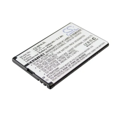 Abbildung von CS NK4LSL Akkus 1500mAh Kompatibel mit [Nokia] 6760 Slide, Clipper, E52, E55, E61i, E63, E71, E71x, E72, E90, E90 Communicator, E90i, N810, N810 Internet Tablet, WiMAX Edition, N97, RM 683,
