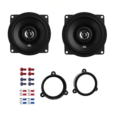 Abbildung von JBL Stage1 51F Auto Lautsprecher Boxen 300 Watt 13 cm 2 Wege Koax passend für Renault Clio 4 ab 2012 Türen Heck