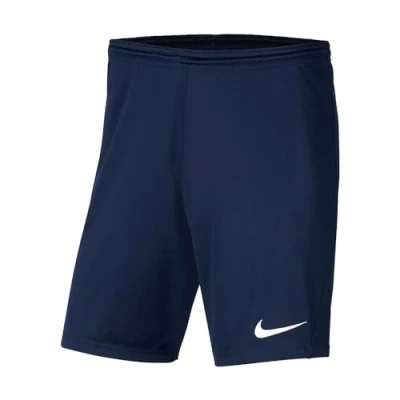 Abbildung von Nike Performance Fussball Drifit PARK kurze Sporthose für Kinder, Größe: 158 170, Midnight navy / white