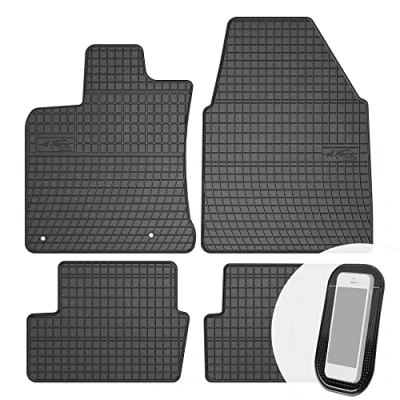 Abbildung von Gummimatten Auto Fußmatten Gummi Automatten Passgenau 4 teilig Set passend für Nissan Qashqai 2007 2013