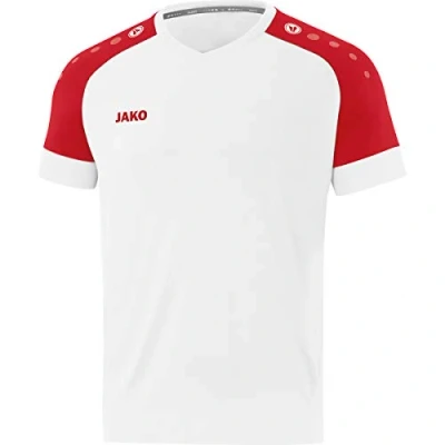 Abbildung von JAKO Kinder Trikot Champ 2.0 KA, weiß/sportrot, 128, 4220