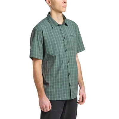 Abbildung von Jack Wolfskin Norbo SS Hemd, Herren, Größe: XL, Hedge green checks