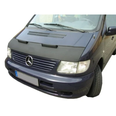 Abbildung von AB 00112 Auto Bra kompatibel mit MB Mercedes Benz V Klasse Vito W638 Bj. 1996 2003 Haubenbra Steinschlagschutz Tuning Bonnet