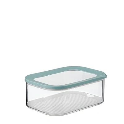 Abbildung von Mepal Vorratsdose Käsedose Modula, 2000 ml, Nordic Green, spülmaschinenfest, Styrol Acrylnitril (SAN), Polyethylen (PE), Kühlschrankdose für Käsestücke &amp; Scheibenkäse, mit Antikondenseinsatz